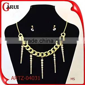 Wholesale Turkish Jewelry Gold Models Big Fashion Jewelry Set thumbnail-5