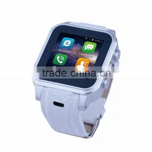 High Quality Cell Phone Watch Dual Core WIFI Fashion Watch SIM Card 3G Smart Watch Phone MT6572 thumbnail-2