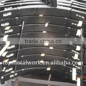 Black Painting Trailer Leaf Spring thumbnail-1