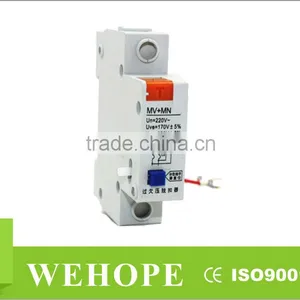Circuit Breaker Accessories Over/under Voltage Release for DZ47 MCB thumbnail-1