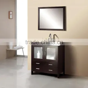 Glass Counter Bathroom Mirror Cabinet AW005 thumbnail-3