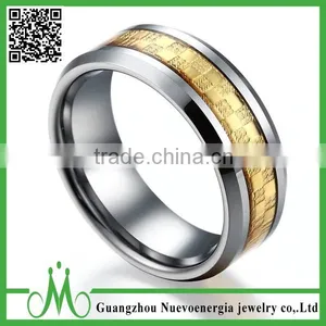 High Quality Men Tungsten Jewelry Factory Price Sale Tungsten Fashion Ring Design thumbnail-3