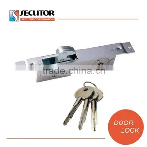 Cross Key Throw Bolt Hidden Door Lock for Aluminium Door thumbnail-4