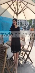 Red Dress With Own Design for Woven Fashion Trend thumbnail-2