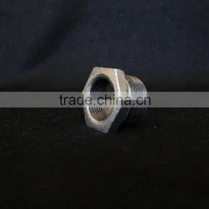Galvanized Black Reducing Bushing Malleable Cast Iron Pipe Fittings Manufacture thumbnail-4