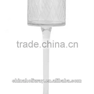 Cut Glass Candle Holder, Small Size thumbnail-1