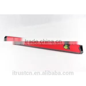 Red Aluminium Spirit Level With and Good Bubble MT2048 thumbnail-1