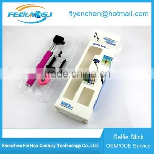 2016 Wholesale Bluetooth Monopod Selfie Stick Wireless Mobile Phone Monopod thumbnail-5