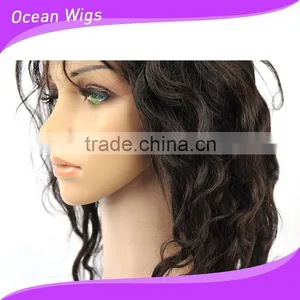 Human Hair Lace Wig, Body Wave, 20", Natural Color thumbnail-5