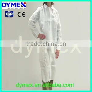 Disposable Non Woven Fabric Sterile Medical Supplies Lab Coat thumbnail-1