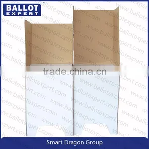 Foldable Corrugated Ballot Booth For Election thumbnail-6