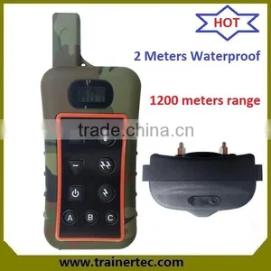 Rechargeable and Waterproof Remote Electric Shock Hunting Training Beeper Collar Hunting Dog thumbnail-1