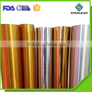 Colored Metallized Film / Metal Color Heat Transfer Film / Colorful Metallic Film Roll thumbnail-2