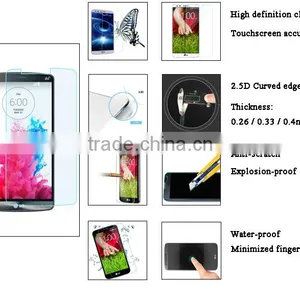 China Manufacture 9H 2.5D Mobile Phone FULL SIZE Tempered Glass for Iphone 6 thumbnail-4