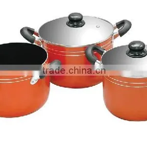 Top Quality Aluminum Non-stick Stock Pot thumbnail-6