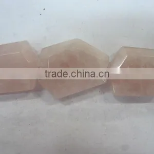 Natural Faceted Rose Quartz thumbnail-1