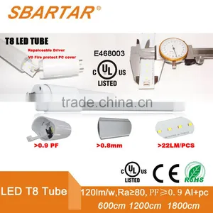 2016 Hot-sell New Product High Lumen 120lm/w 4ft 5ft t8 Led Tubes Cri 80 thumbnail-2
