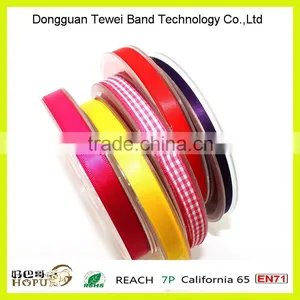 Colorful Satin Ribbon,satin Ribbon in Stock,existing Color Ribbon thumbnail-2
