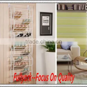 Over The Door Hanging Shelf Shoe Rack Organizer Shoe Storage thumbnail-4