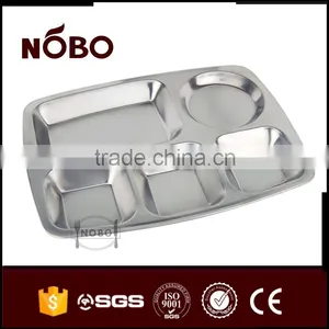 Hot Sale Fast Food Tray With 5 Compartments thumbnail-3