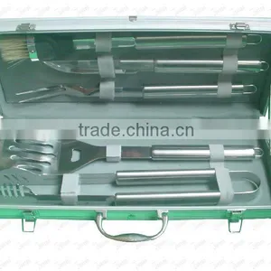 5 Pcs Stainless Steel Barbecue Tool Set thumbnail-1