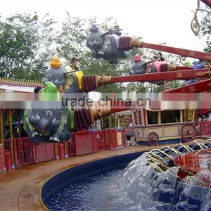 Discount Children Rides Flying Elephant for Theme Park thumbnail-1