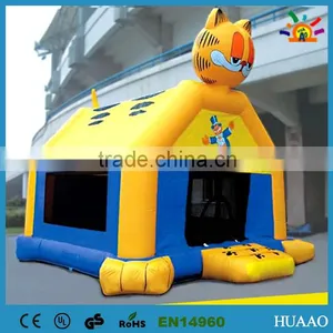 Comercial Grade Pvc Inflatable Garfield Animal Jumping Castle thumbnail-1