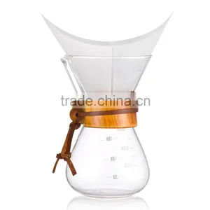 400ml Manual Drip Glass Coffee Maker thumbnail-1