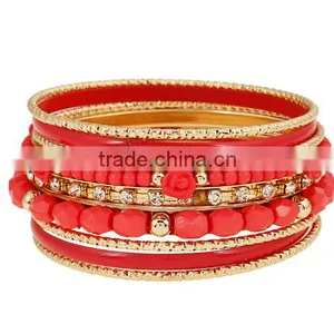 New Fashion Bohe Summer Handmade Beaded Bracelet Set/ thumbnail-4