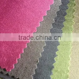 30%cotton 70%rayon Plain Velvet Sofa Fabric Home Textile Upholstery thumbnail-1