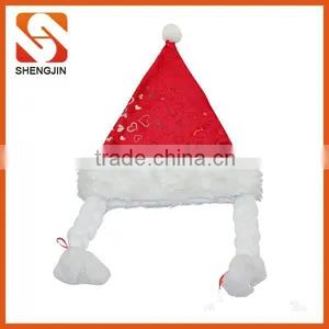 SJ-6876 YIWU Velvet Santa Clause Party Christmas Hat Supplier thumbnail-4