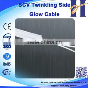 Hot Sale Star Twinkling Side Glow Plastic Optic Fiber & Cable, HYPOC, SCV Series thumbnail-1