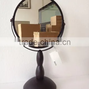 2014 Collections Designer ORB "Milano" Stainless Steel Standing Vanity Table Mirrors thumbnail-1