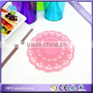 Buy Creative Fashion Flowers Four Petals Rubber Heat Resisting Mug Mat thumbnail-3