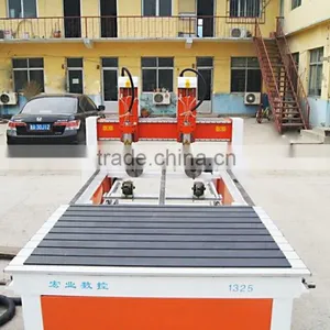 CE Approved Working Area 1300*2500mm Machine With 4 Axis Cnc 1325 Cnc Woodworking Machine Router thumbnail-3