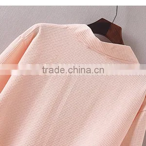 The Hotel for Men and Women in Spring and Summer Cotton Waffle Bathrobe Kimono Hotel Bathrobe Sweat Evaporate Couples Bath Robe thumbnail-6