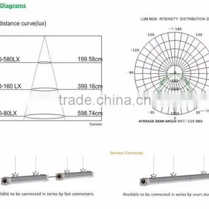 2016 New Design 30W 600mm 2ft Led t8 Tube Light LED Tri-proof Light thumbnail-5