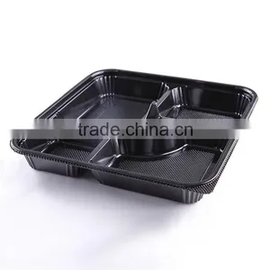 KW3-1103 Disposable Freezer Microwave Fast Food Lunch Box Container (264*264*48mm) thumbnail-3