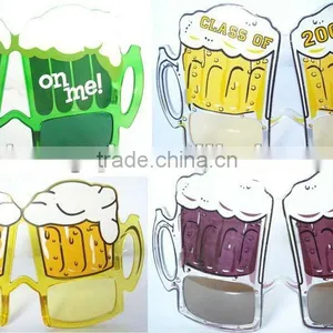 Beer Cup Shaped Party Wear Glasses thumbnail-1
