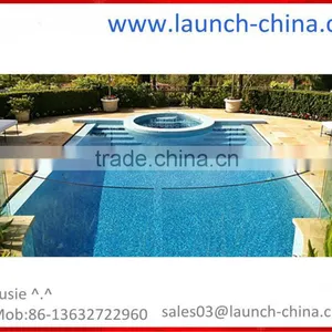 Curved Tempered Glass Pool Fencing With Australia Standard thumbnail-1