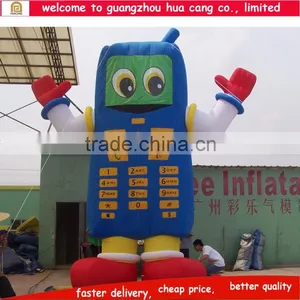 Giant Inflatable Cartoon , Inflatable Mobile Phone , Inflatable Cartoon for Promotion thumbnail-5