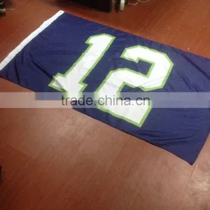 Customized Waterproof Printed Flags Screen Printing Car Flag and Full Colors UV Resistant Custom Flags -- DH 17634 thumbnail-1