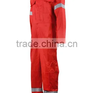 100%cotton Fire Retardant Workwear With Reflective Tape thumbnail-1
