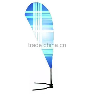 Advertising Flying Feather Flag With Double Side Printing and Spike Base thumbnail-4