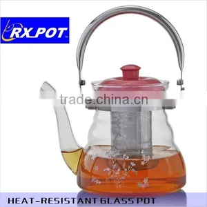Pyrex Wholesale Glass Teapots With Filter 1100S thumbnail-2