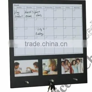 Wooden Memo Board With Photo Frame thumbnail-1
