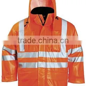 Commercial Finshing PU Rain Jacket thumbnail-1