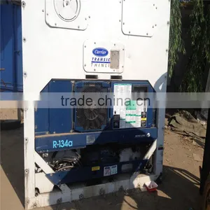 40feet Used Reefer Container With Carrier Refrigerator for Sale thumbnail-3