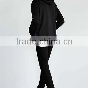 Feathers Side-Zip Hoodie Sweatshirt thumbnail-3