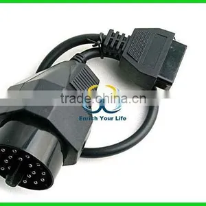 for BMW 20 PIN to OBD2 16 PIN Female Adapter Connector E36 E39 X5 Z3 thumbnail-1